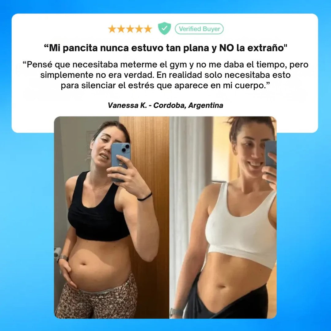 FeelGood™: Tu ritual diario para la panza por estrés.