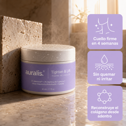 AURALIS®: Crema para estirar y levantar el cuello