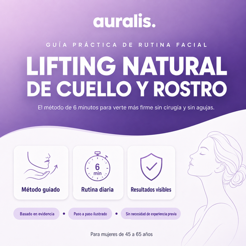 Masajes faciales para un "Lifting Natural" (en 6 minutos)