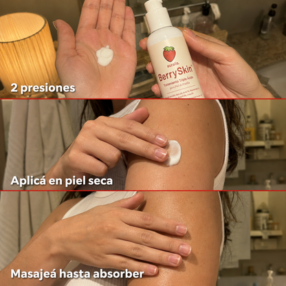 BerrySkin®: Eliminá tu Piel de Frutilla