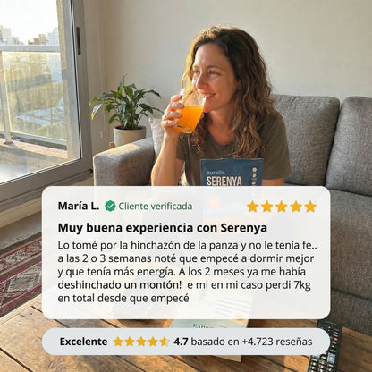 Serenya™: Coctel para la panza por estrés.