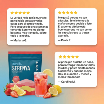 Serenya™: Coctel para la panza por estrés.
